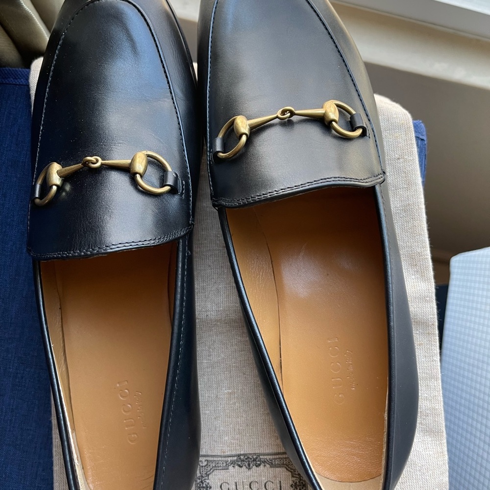 Gucci Jordaan Loafers Womens 9.5 (39.5 euro) - Picture 6 of 11